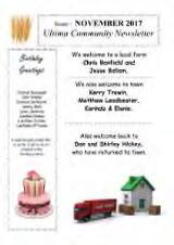 Thumbnail - Ultima community newsletter.