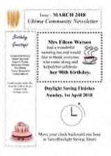 Thumbnail - Ultima community newsletter.