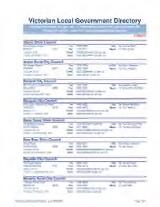Thumbnail - Victorian local government directory.