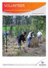 Thumbnail - Volunteer : newsletter of the Threatened Bird Network.