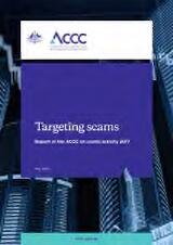 Thumbnail - Targeting scams : report of the ACCC on scam activity