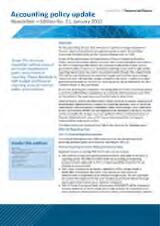 Thumbnail - Accounting policy update : newsletter