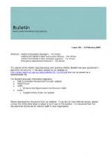 Thumbnail - HDSS bulletin.