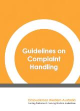 Thumbnail - Guidelines on Complaint Handling.