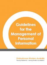 Thumbnail - Guidelines on Management of Personal Information.