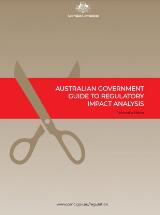 Thumbnail - Australian Government guide to regulatory impact analysis.