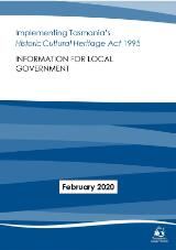 Thumbnail - Implementing Tasmania's Historic Cultural Heritage Act 1995 : information for Local Government