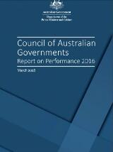 Thumbnail - Council of Australian Governments : report on performance 2016