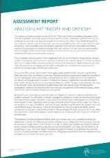 Thumbnail - The Arts assessment reports and exam papers