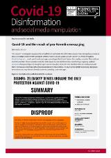 Thumbnail - Covid-19 disinformation and social media manipulation trends: Covid-19 and the reach of the pro-Kremlin messaging