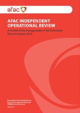 Thumbnail - AFAC independent operational review : a review of the management of the Tasmanian fires of January 2016