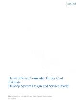 Thumbnail - Derwent River commuter ferries cost estimate : desktop system design and service model