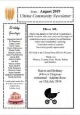 Thumbnail - Ultima community newsletter.