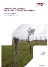 Thumbnail - Woolooga Solar Farm : Lower Wonga Queensland : Preliminary Documentation EPBC Referral 2019/8554.