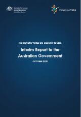 Thumbnail - Indigenous voice co-design process : interim report 2020 to the Australian Government