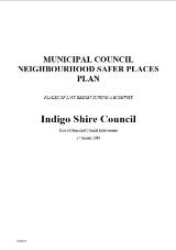 Thumbnail - Municipal Council Neighbourhood Safer Places plan : places of last resort during a bushfire