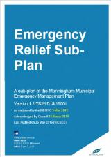 Thumbnail - Emergency relief sub-plan : a sub-plan of the Manningham municipal emergency management plan
