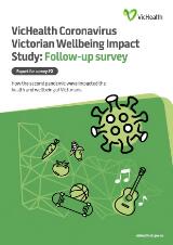 Thumbnail - VicHealth Coronavirus Victorian Wellbeing Impact Study: Follow-up survey : Report for survey #2.