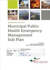 Thumbnail - Municipal public health emergency management sub plan