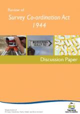 Thumbnail - Review of Survey Co-ordination Act 1944 : discussion paper