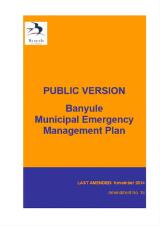 Thumbnail - Banyule municipal emergency management plan : public version : amendment no. 18, November 2014.