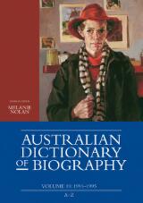 Thumbnail - Australian dictionary of biography. Volume 19, 1991-1995 (A-Z)