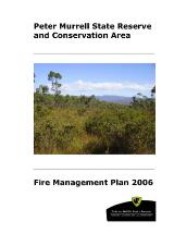 Thumbnail - Peter Murrell State Reserve and Conservation Area : Fire Management Plan 2006