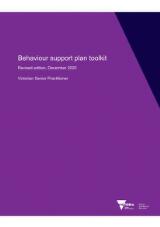 Thumbnail - Behaviour support plan toolkit.