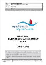 Thumbnail - Municipal emergency management plan 2015 - 2018