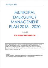 Thumbnail - Municipal emergency management plan 2018-2020