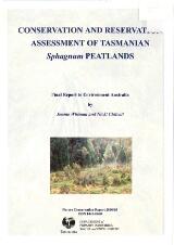 Thumbnail - Conservation and reservation assessment of Tasmanian sphagnum peatlands : final report to Environment Australia
