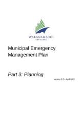 Thumbnail - Warrnambool Municipal Emergency Management Plan 2020 Pt 3