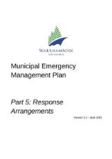 Thumbnail - Warrnambool Municipal Emergency Management Plan 2020 Part 5: Response Arrangements