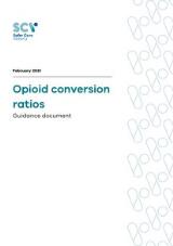 Thumbnail - Opioid conversion ratios : guidance document.