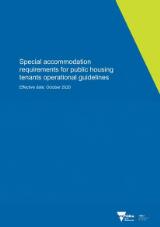 Thumbnail - Special accommodation requirements for public housing tenants operational guidelines.