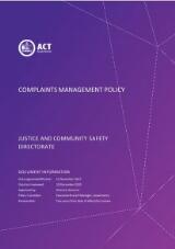 Thumbnail - Complaints management policy