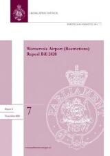 Thumbnail - Warnervale Airport (Restrictions) Repeal Bill 2020