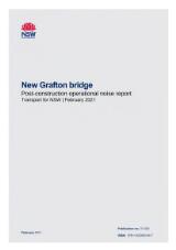 Thumbnail - New Grafton bridge : post-construction operational noise report February 2021