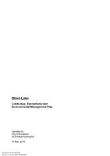 Thumbnail - Bibra Lake : landscape, recreational and environmental management plan