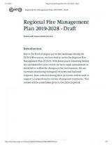 Thumbnail - Regional fire management plan 2019-2028 - draft.