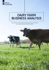Thumbnail - Dairy farm business analysis : information for dairy farmers about analysing your business and understanding DairyBase reports