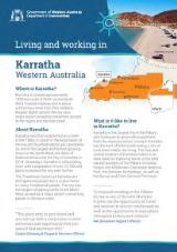 Thumbnail - Living and working in Karratha Western Australia.