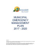 Thumbnail - Municipal emergency management plan 2017 - 2020
