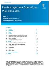 Thumbnail - Fire management operations plan 2014-2017