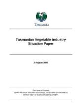 Thumbnail - Tasmanian vegetable industry situation paper