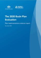 Thumbnail - The 2020 Basin Plan evaluation : plan implementation evidence report.