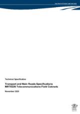 Thumbnail - MRTS226 Telecommunications field cabinets : Transport and Main Roads Specifications