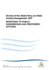 Thumbnail - Review of the State Policy on Water Quality Management 1997 : response to public submissions and preferred options