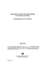 Thumbnail - National environment protection measure for ambient air quality : monitoring plan for Tasmania