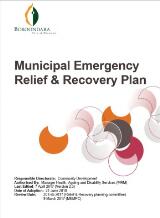 Thumbnail - Municipal emergency relief & recovery plan : sub plan of the municipal emergency management plan